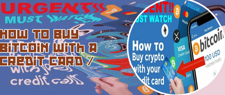 Buy cryptocurrency with credit card